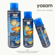 AZOO - Chlorine & Chloramine Remover for Aquarium Anti Chlorine Water Conditioner Instant 250ml