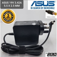 Asus A555L Laptop Notebook Charger Adapter Adaptor 19V 3.42A 65W Pin Size 5.5*2.5mm Oem
