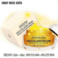 Kem massage mặt ANGILINA gold collagen skin care - massage whitening cream - HX1893