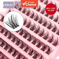 DIY Lash Extension Kit – 8-16mm Cluster Lashes, Bond, Seal & Tweezer Set