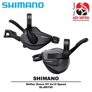 Shimano Deore XT SL-M8100 Shifter Shift Lever Flat Bar 2x12 Speed