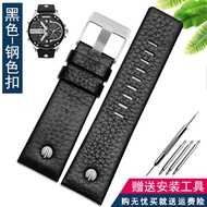 Đồng Hồ Diesel Thật Cho Nam Và Nữ Cỡ Lớn Ba Mắt DZ7333 7348 4318 Phụ Kiện Dây Đeo Đồng Hồ Bằng Da Th