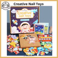 Creative Nail Toys Transportation Space Dinasour