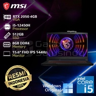 MSI GF63 12UCX 244ID i5-12450H 8GB RAM 512GB SSD RTX2050 Notebook