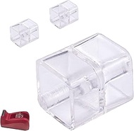 25mm Silvery Replacement Tape Dispenser Wheel, Black Durable Tape Dispenser Core and Wheel Ideal for