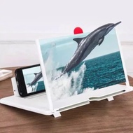 Pembesar Layar HP 3D Arcylic Lens Kaca Pembesar Layar Hp Super Jumbo 10 Inc Handphone Untuk Nonton M