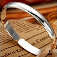 sterling silver bracelet foot silver female opening smooth imperial concubine silver bracelet girlfr