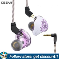 KBEAR Rosefinch หูฟัง10มม. ไดนามิกชุดหูฟังของไดรฟ์เวอร์ไดนามิกแผ่นโลหะสังกะสีเกรดการบินหูฟังไฮไฟตัดเ
