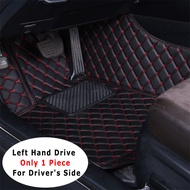Car Floor Mat For Ford Fiesta 2009 2010 2011 2012 2013 2014 2015 2016 Leather Waterproof Car Matting