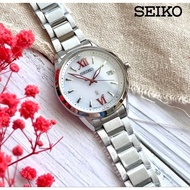 Seiko | SUT387J1 Seiko Lukia Sapphire Women Watch with Solar Power Silver Stainless Steel | Official