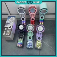 High Speed Mini Cooling Fan Led Colorful Light Handheld Mini Turbo Fan With LED Display 199 Speed Co