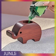 JUNLIi Eco-Friendly Wooden Aromatherapy Diffuser Fragrance Diffused Animal Lion Elephant Shape Woode