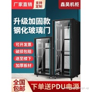 Network Cabinet 1m 1.2m 2m Server 12U18U42U Switch Wall-Mounted Monitoring Weak Current Cabinet Powe