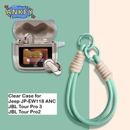 for JBL Tour Pro3 / Pro2 Case Protective Transparent Clear TPU Covers Jeep JP-EW118 ANC Bluetooth Ea