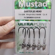 Mustad jighead 1.8g/3g/3.5g/5g/7g/10.5g mustad jig head mata kail casting