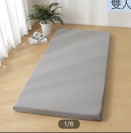 宜得利 雙人 日式床墊 記憶床墊 竹炭加工