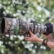 Chasing birds camouflage lens coat for CANON EF 400mm F2.8 L IS II USM waterproof and rainproof elas
