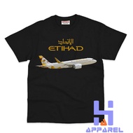 CHILDREN'S CLOTHES, CHILDREN'S T-SHIRT, ETIHAD AIRWAYS PLANE