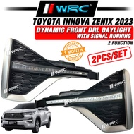 Toyota Innova Zenix 2023 Dynamic Front DRL Daylight With Signal Running