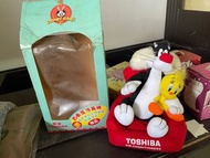 Toshiba Looney Tunes東芝冷氣機贈品亞寶翠兒悠閒音樂發聲梳化