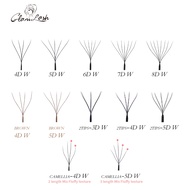 GLAMLASH 3DW 4DW 5DW 0.07mm C/D Eyelash Extension False Lashes