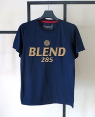 เสื้อยืดสกรีนลาย BLEND285 ลงบนผ้าคอทต้อนแท้เนื้อนุ่มๆใส่ไม่ร้อนไม่ย้วย ใส่ได้ทั้งผู้ชายและผู้หญิง คอ