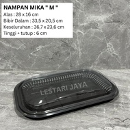 (10 Pcs) Nampan Plastik Sedang / Nampan Mika Sedang Tanggung M