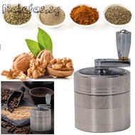 4 Layer Hand Crank Crusher Multifunctional Spice Grinder Portable for Peppercorn