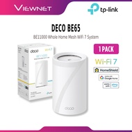 TP-Link Deco BE65 WiFi 7 Mesh System BE11000 High Speed Whole Home Coverage