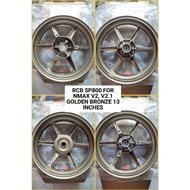 RCB MAGS SP800 (RB6) FOR NMAX V2, V2.1 3.00 FRONT / 3.50 REAR x 13 INCHES GOLDEN BRONZE