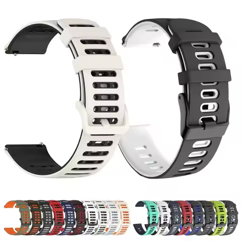 22mm Strap For Huawei Watch GT 5 GT4 GT3 GT2 Gt2 Pro 46mm WATCH4 Pro Rubber Silicone Band HONOR Watc