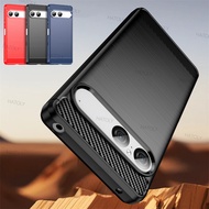 For Sony Xperia 10 VII Case Sony Xperia 10 VII Cover Bumper Shockproof Silicone Brushed TPU Protecti