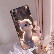 HP Samsung Galaxy A72 Softcase - Fashion Cat Case - Samsung Galaxy A72 Phone Case - Samsung Galaxy A