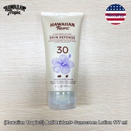 80% Sale !!! EXP:02-07/2025 Hawaiian Tropic® AntiOxidant+ Sunscreen Lotion 177 ml โลชั่นกันแดด สำหรั