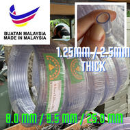 [miniHouse] Made in Malaysia 8.0mm/9.5mm/25.0mm EPI PVC Clear Hose Pipe (Roll) Water Level Pipe Wate