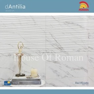 Dinding Marmer Kamar Mandi/Dantilla Carara 60X30/Keramik Gloss Roman