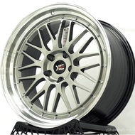 Rim Roda LM Diubahsuai Pusingan Dipalsukan 156789 Inci Sesuai untuk BBS BMW Mercedes Fit MINI Golf C