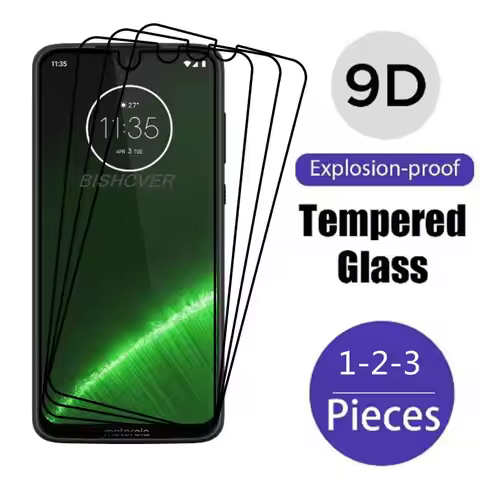9D Tempered Glass For Motorola Moto G5S Z2 Z3 Z4 G7 Play One Vision Screen Protector For Moto G7 Pow
