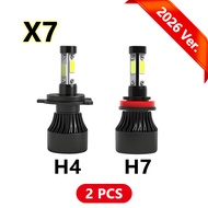 【FREE T10*4】LED Car Headlights H4/H11 Original Upgraded Auto Fog Light LED Bulb Canbus Bulbs