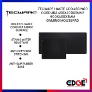 EDGE | TECWARE Haste CDR 450/900 Cordura 450x400x3mm/900x400x3mm Gaming Mousepad