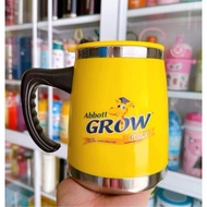 Insulated stainless steel cups for coffee, milk, and water. Abbott KM PRODUCTS