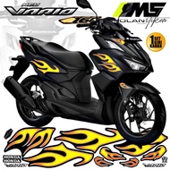 Decal Sticker Striping Variation Vario 160 Fire HONDA Vario 160 New Vario 160 Fire Click 160 Fire - 