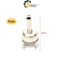 7mm torch cap with retaining screw for torch station 898, 850, 852D 852D+, 950 850A 22mm diameter