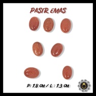 LARGE GOLD SAND STONE 10 CENTS