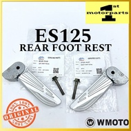 [100% ORI WMOTO] WMOTO ES125 ES REAR FOOTREST FOOT REST LEFT KIRI RIGHT KANAN PEMIJAK KAKI BELAKANG