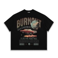Form Big Boxy T-Shirt "BURNOUT" 100% Cotton - Local Brand AA Studio UNISEX PCF