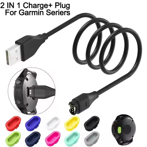 Watches Charging Cable for Garmin Forerunner 945/935/245M/45S/645 Smartwatch Charger Cable for Garmi