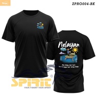 KATUN Short Sleeve Fisherman's T-Shirt I Live from the Sea and Keep the Sea Life 24s  DTF Screen Pri