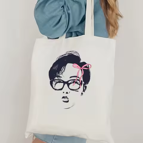 Funny Jhope Avatar Print Tote bag J-hope Tour Hope On The Stage Tour shoulder bag Concert Women's Po