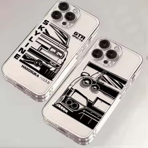 Phone Case For Sports Car SKYLINE JDM Drift GTR VIVO Y28 V30e Y75 Y36 Y100 Y17s Y76 Y22s Y50 Y21 V23